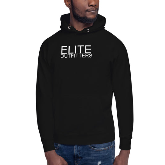 black gold bar hoodie